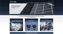 Desktop Screenshot of igeopartners.com
